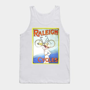 Raleigh Bicycle Advertisement Tank Top